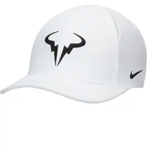 Nike Gorra Rafa Dri-Fit Club Ab Fl Para Hombre Blanco Talla S/M