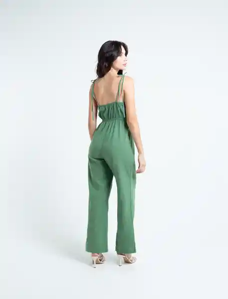 Enterizo Pestie Mujer Verde Consuelda Oscuro Talla L Naf-Naf 