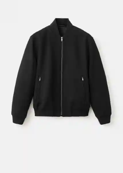 Chaqueta Normand Negro Talla S Hombre Mango