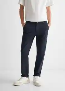 Pantalón Chinos Navy Talla 18 Teen Niños Mango