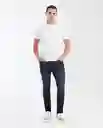 Jean Súper Slim Azul Dark Ultraoscuro Talla 30/32 Chevignon