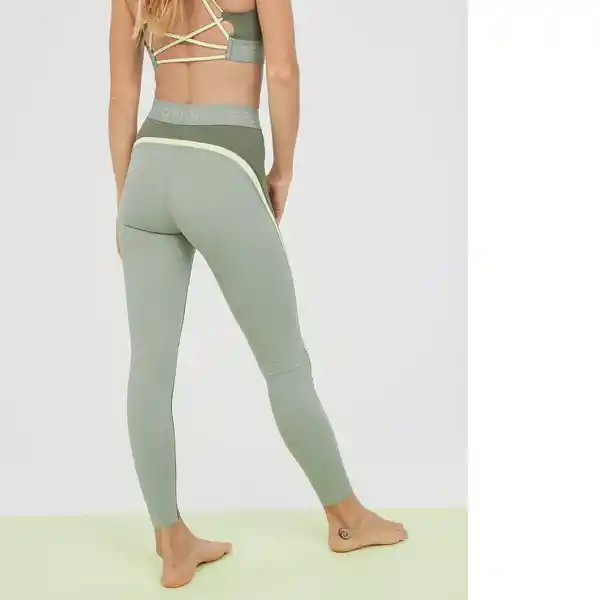 Leggings Verde Talla: Large American Eagle