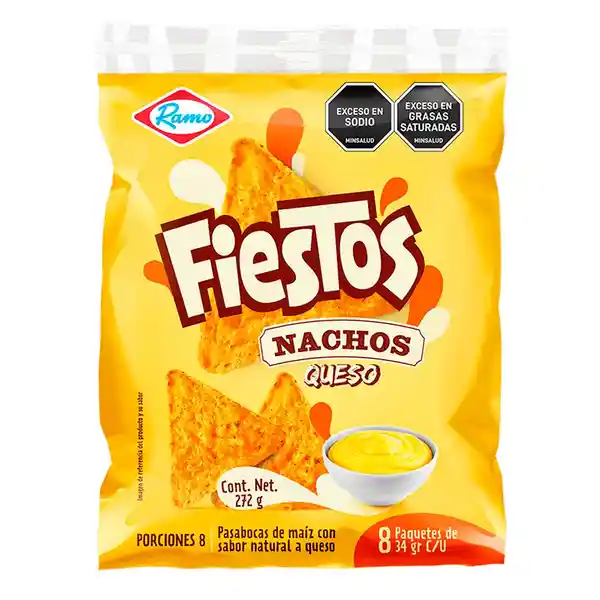 Nachos Ramo Fiestos Sabor Queso