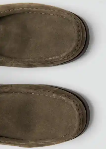 Zapatos Wallabee Khaki Talla 44 Hombre Mango