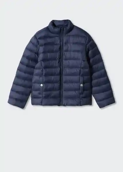 Abrigo Anorak Light4 Navy Talla 08 Niñas Mango