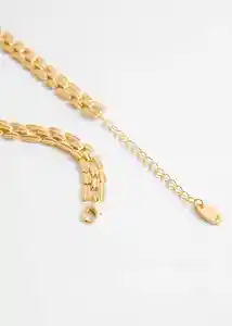 Collar Diana Oro Talla 99 Mujer Mango