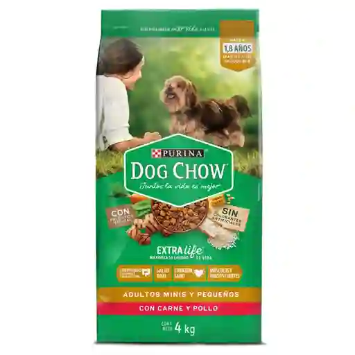 Dog Chow Alimento Para Perro Adulto Minis y Pequeños