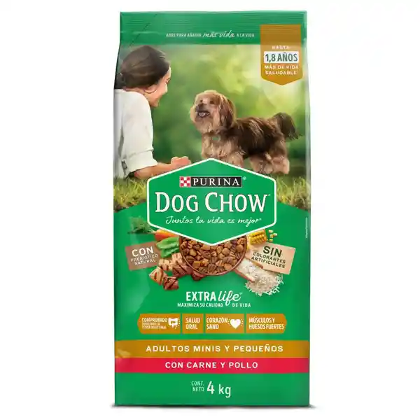 Dog Chow Alimento Para Perro Adulto Minis y Pequeños