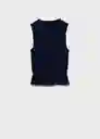 Top Val Navy Talla 10 Niñas Mango