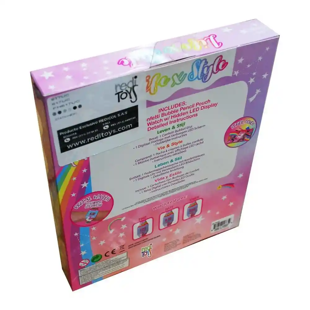 Reditoys Set Life & Style Unicorn Con Reloj