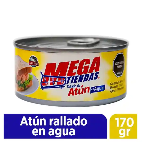 Megatiendas Atún Rallado en Agua