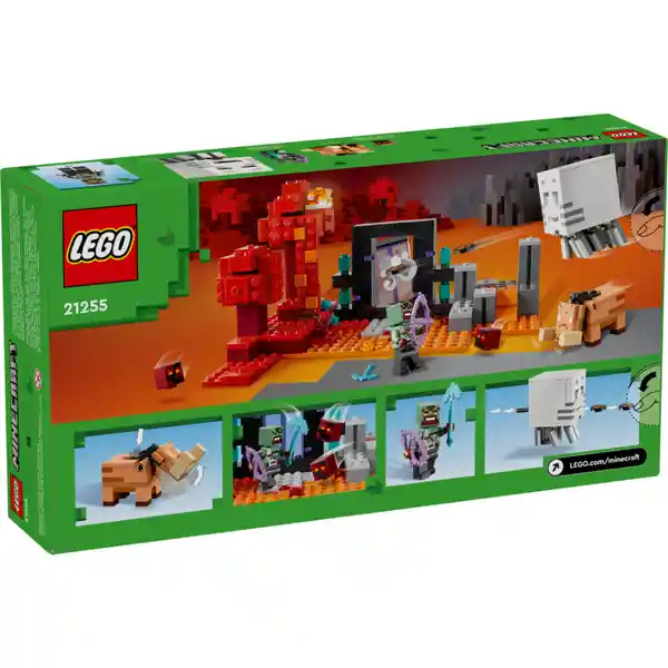 Set Construcción la Emboscada en el Portal Del Nether Lego