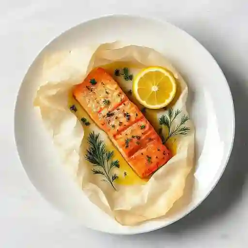 Salmón Al Papillote