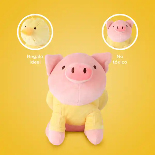 Peluche Gigi Con Disfraz de Pato Mini Family 12 in Miniso