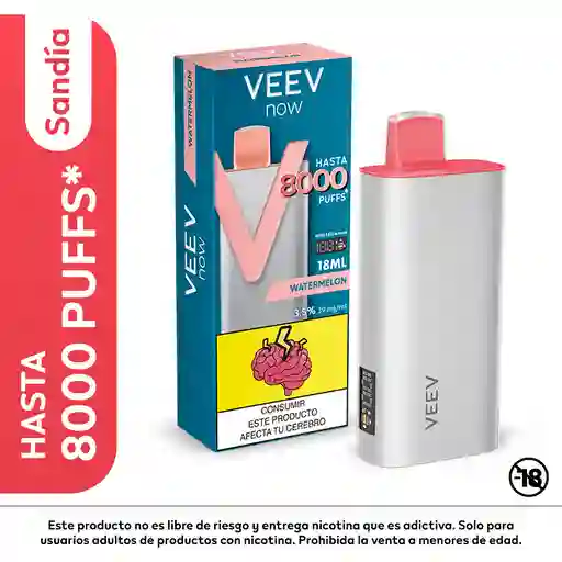 VEEV now Sandía 8000 puff