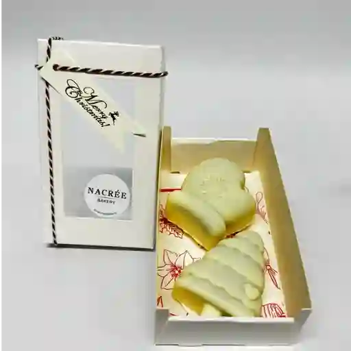 Caja con chocolate blanco y café x2und