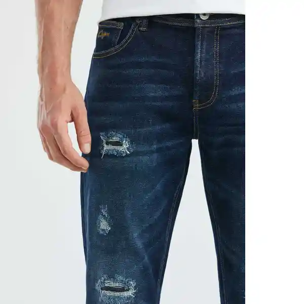 Jean Straight Fit Morrison Azul Claro Talla 30 Chevignon