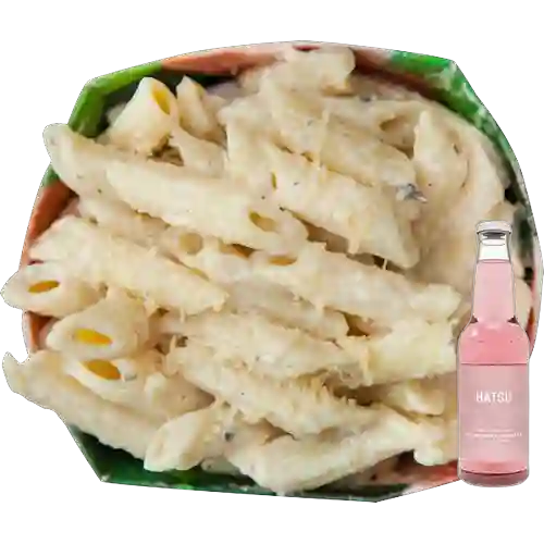 Combo Pasta Alfredo +Hatsu Frambuesa&Rosas 300ml