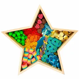 Gummy Star Candy Tray