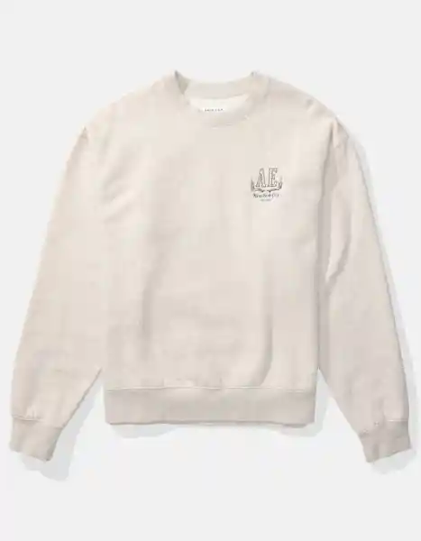 Buzo Hombre Blanco Talla SMALL 2705062 American Eagle