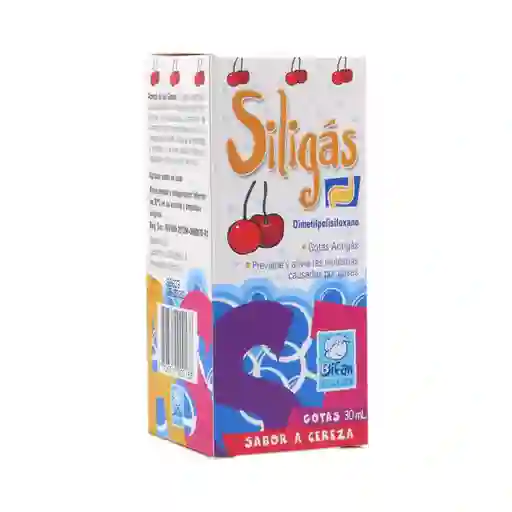 Siligas Gota Antigás Sabor a Cereza