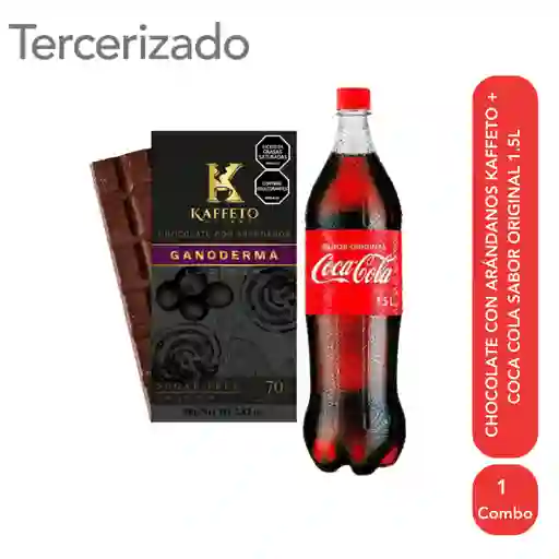Combo Kaffeto Con Arandanos + Coca Cola Sabor Original 1.5L