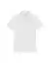 Camiseta Polo Vertical Crudo Prístino Claro M Chevignon