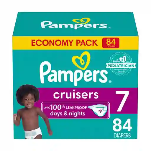 Pampers Pañal Para Bebé Etapa 7