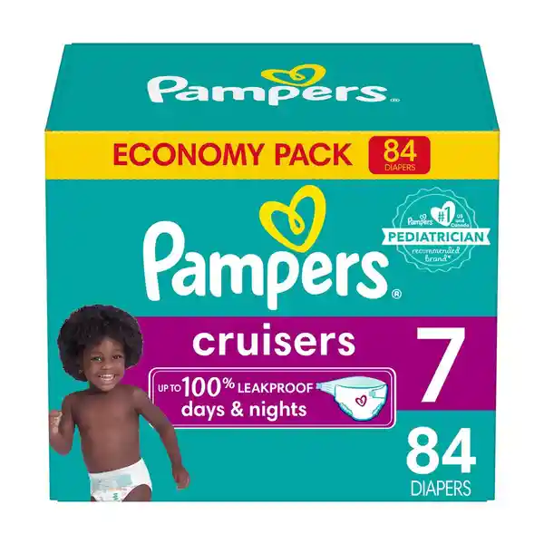 Pampers Pañal Para Bebé Etapa 7