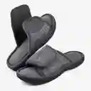 Rockdove Pantuflas Para Hombre Moc Gris L