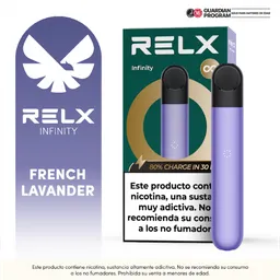 Relx Vapeador Dispositivo Recargable Infinity Freen Lavender