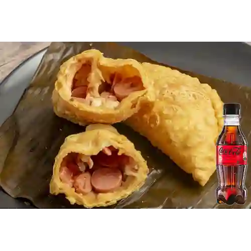 Combo Empanada D' Ranchera +Cocacola S/az 250ML