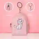 Monedero Disney Cat Colección Marie Mochila Rosa Miniso