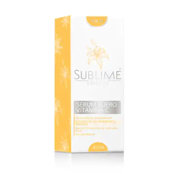 Sublime Station Sérum Suero Facial Con Vitamina C