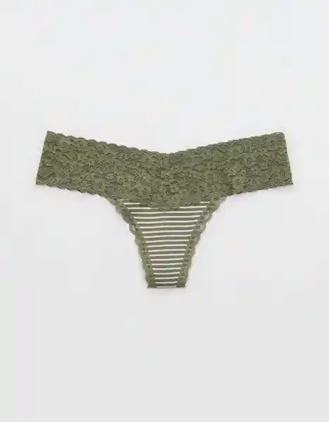 Panti Aerie Verde Talla X-SMALL 6992331 American Eagle