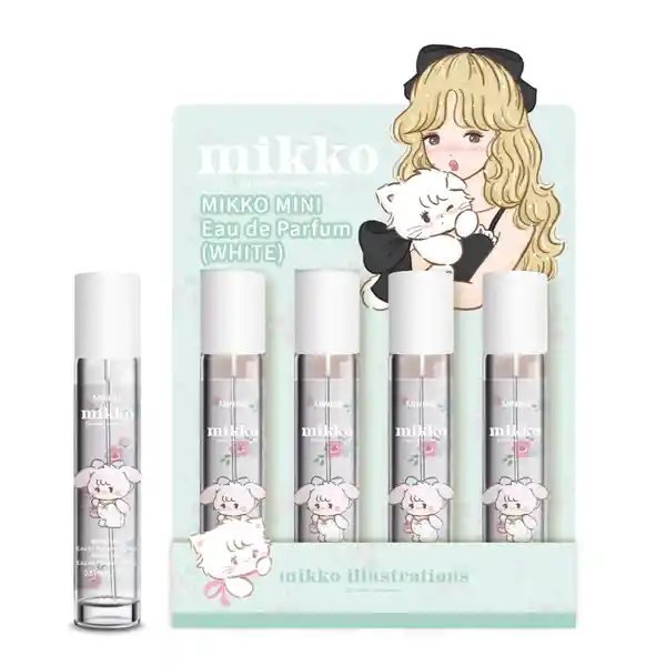 Perfume de Bolsillo Serie Mikko Cammy Blanco Miniso