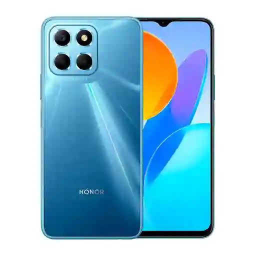 Honor Celular X6s 128Gb Azul + Audífonos