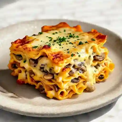Lasagna Pollo / Champinones