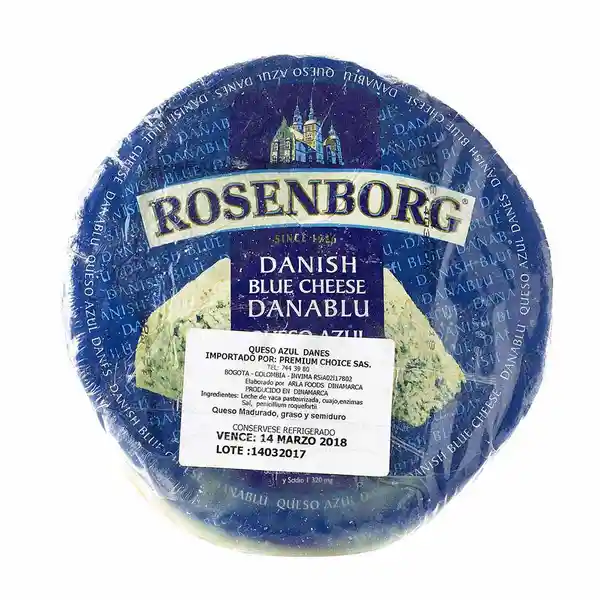 Rosenborg Queso Azul Bavaria Trozo