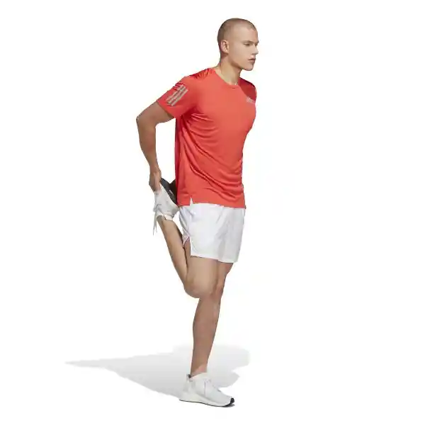 Adidas Camiseta Own The Run Tee Para Hombre Naranja Talla L