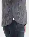 Camisa Premium Square Negro Sombrío Ultraoscuro M Chevignon