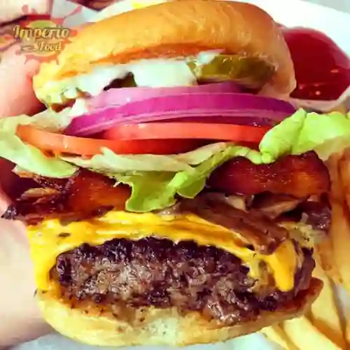 Combo hamburguesa tocineta