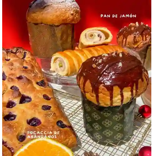 Focaccia Arándanos