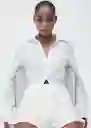 Short Goose Off White Talla S Mujer Mango