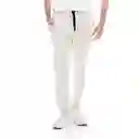 Pilatos Pantalón de Sudadera Para Hombre Blanco Talla L