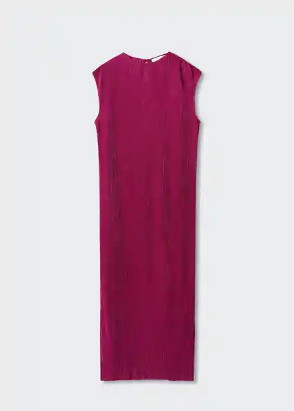 Vestido Jungla-A Morado Talla S Mujer Mango