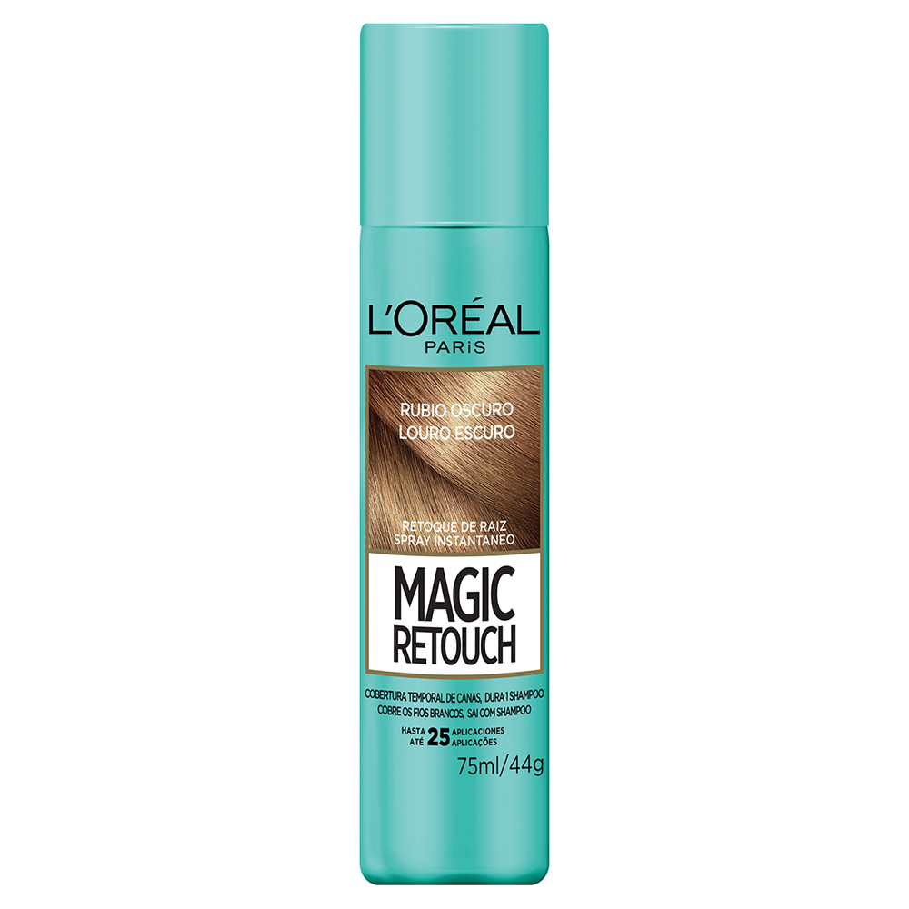 Tinte Spray Magic Retouch Rubio Oscuro LOreal Paris 75 mL