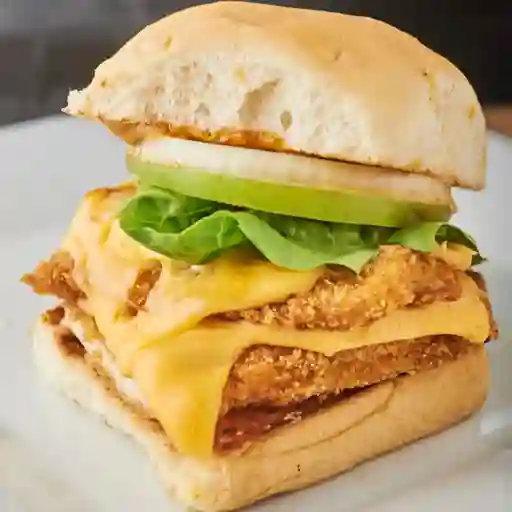 Chicken Karen Burger Bun