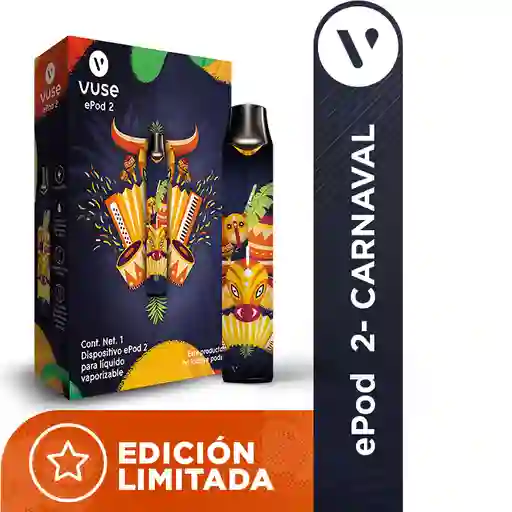 Vuse Dispositivo Epod Black Carnaval