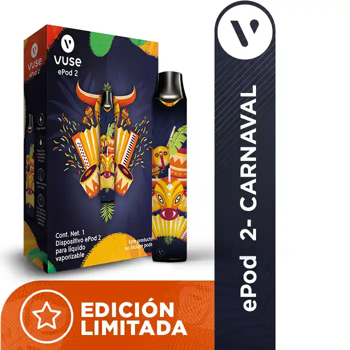 Vuse Dispositivo Epod Black Carnaval